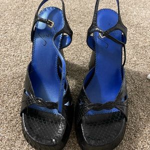 Black Platform Heels